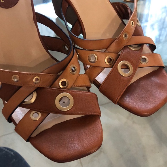 Cole Haan wedge Sandals size 8 - Picture 2 of 7